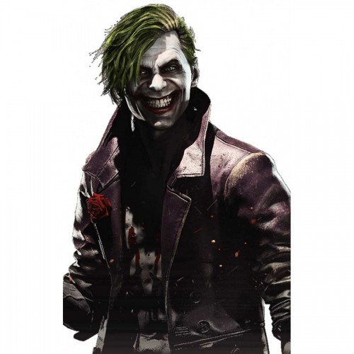 Injustice 2 Joker Leather Coat